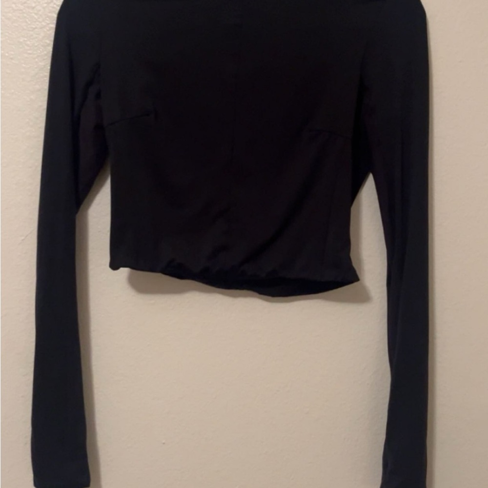 Black Long Sleeve lululemon top